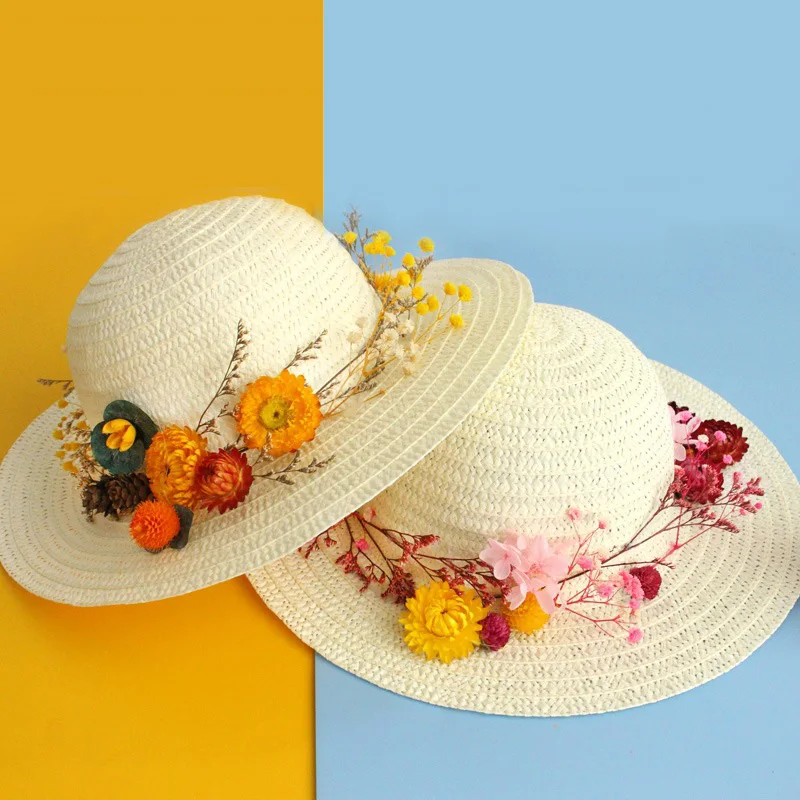 34/35cm Luffy Hat Preserved Flower Decorate Soft Shaped Straw Hat Crafting Material Pack Beach Sun Cap DIY For Women
34/35cm Luffy Hat Preserved Flower Decorate Soft Shaped Straw Hat Crafting Material Pack Beach Sun Cap DIY For Women