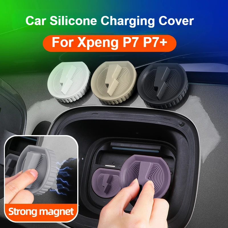 For Xiaopeng Xpeng P7 P7+ Magnetic Car Charging Port Silicone Cover Car Charging Anti-fouling and Waterproof Protective Cover
For Xiaopeng Xpeng P7 P7+ Magnetic Car Charging Port Silicone Cover Car Charging Anti-fouling and Waterproof Protective Cover