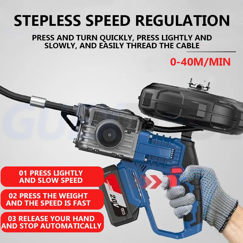 Автоматическая электрическая машина тягача Полностью автоматическая кабельная машина свинца для воды Электротехника Зарядная нить стены Скрытый трубка Электрический инструмент кормления провода
Автоматическая электрическая машина тягача Полностью автоматическая кабельная машина свинца для воды Электротехника Зарядная нить стены Скрытый трубка Электрический инструмент кормления провода