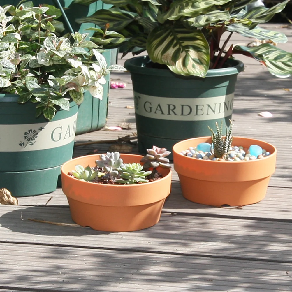 3 Pcs Terracotta Plant Pot Round Flower Indoor Garden Flowers Bowl Planter Outdoor
3 Pcs Terracotta Plant Pot Round Flower Indoor Garden Flowers Bowl Planter Outdoor