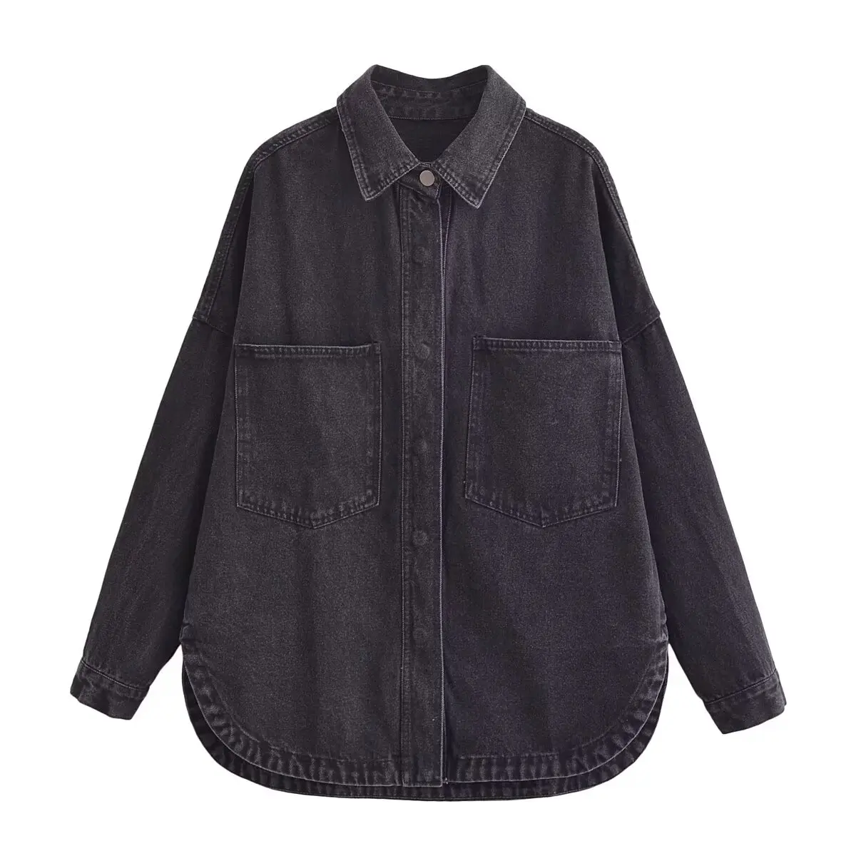WOMAN 2026 Summer Chic New Fashion Single-breasted Blouses Retro Lapel Long Sleeve Pockets Casual Female Shirts Blusas Tops
WOMAN 2026 Summer Chic New Fashion Single-breasted Blouses Retro Lapel Long Sleeve Pockets Casual Female Shirts Blusas Tops
