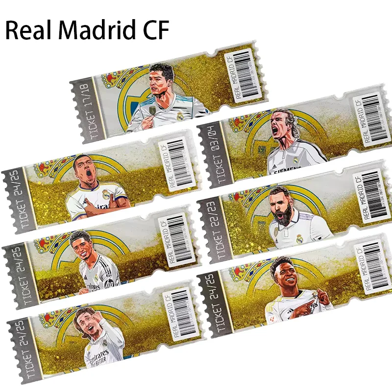 Real Madrid CF CR7 Beckham Mbappe Benzema Bellingham Vinicius Diy Football Star Quicksand Cards Magnetic Fridge Magnet Gift
Real Madrid CF CR7 Beckham Mbappe Benzema Bellingham Vinicius Diy Football Star Quicksand Cards Magnetic Fridge Magnet Gift