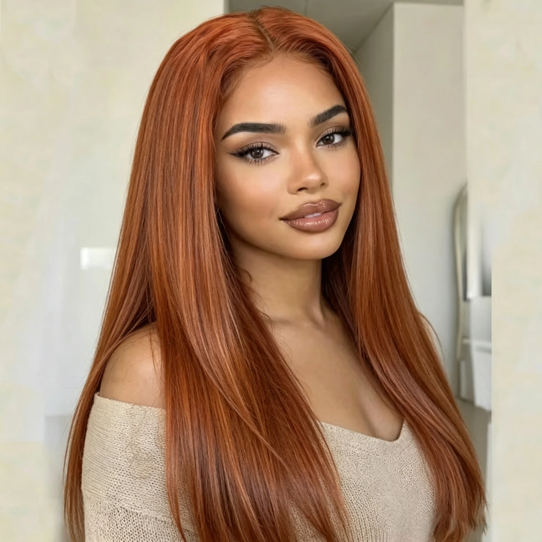 250% Density 13X6 Ginger Orange Straight Lace Front Wigs Human Hair 350 Ginger Wig Human Hair 13X4 Lace Closure Wigs Human Hair
250% Density 13X6 Ginger Orange Straight Lace Front Wigs Human Hair 350 Ginger Wig Human Hair 13X4 Lace Closure Wigs Human Hair