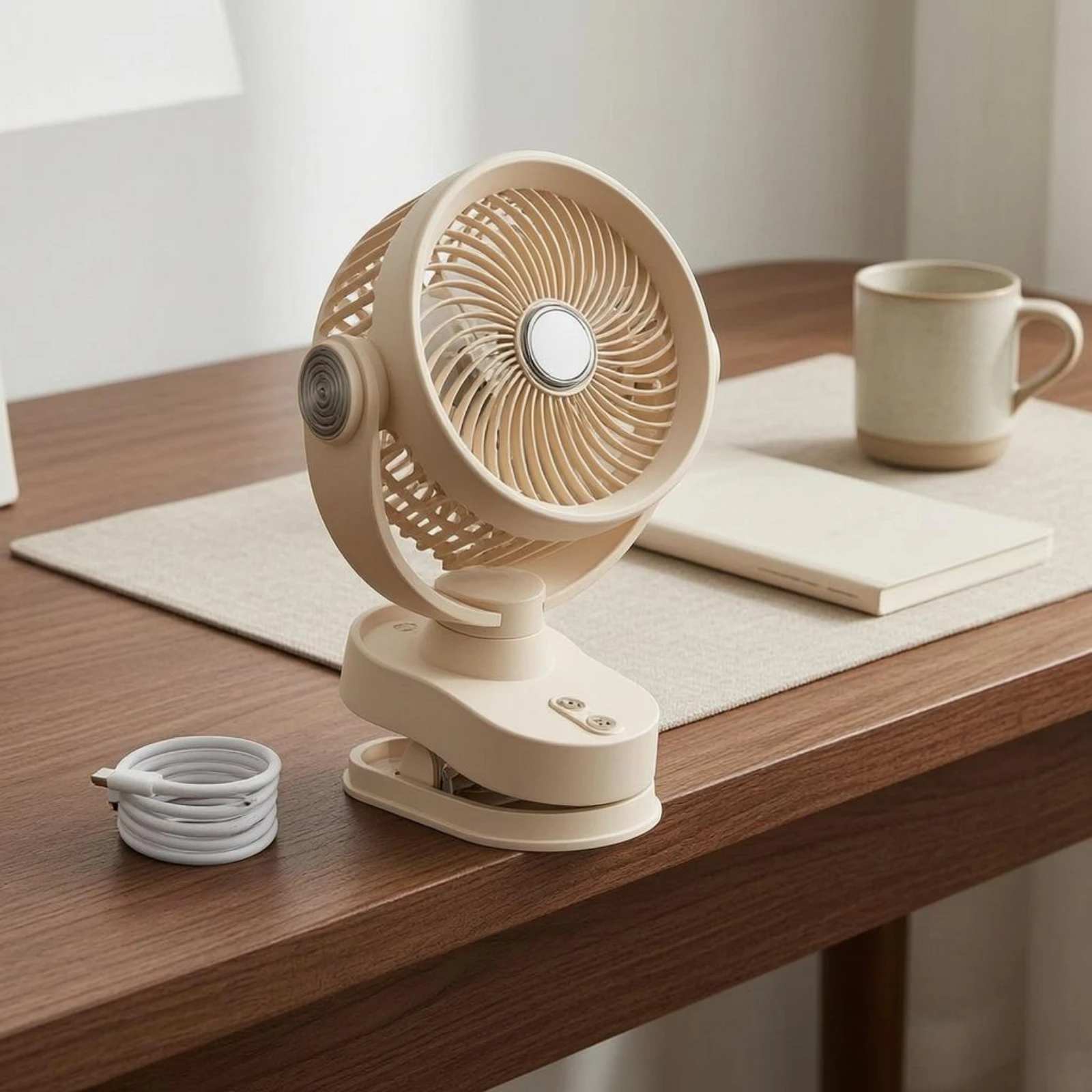 Clip and Desk Fan 3-Speed Desk Clip Fan Home Appliance Oscillating Night Light
Clip and Desk Fan 3-Speed Desk Clip Fan Home Appliance Oscillating Night Light