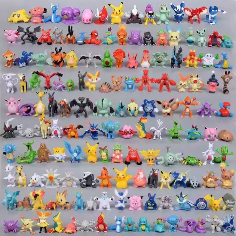 【In Stock】144 Style Pokemon Anime Figure Toys, Pikachu Action Figure Model Ornament Collectible Toy for Kids Christmas Gift
【In Stock】144 Style Pokemon Anime Figure Toys, Pikachu Action Figure Model Ornament Collectible Toy for Kids Christmas Gift