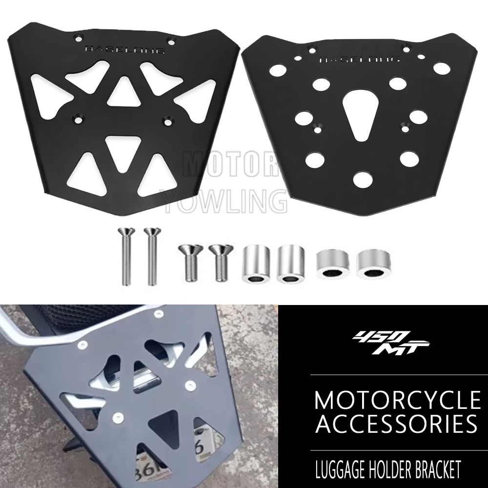 Rear Luggage Carrier Rack For CFMOTO CF MOTO 450MT 450 MT mt450 IBEX450 Motorcycle Cargo Storage Tail Box Support Shelf Bracket
Rear Luggage Carrier Rack For CFMOTO CF MOTO 450MT 450 MT mt450 IBEX450 Motorcycle Cargo Storage Tail Box Support Shelf Bracket