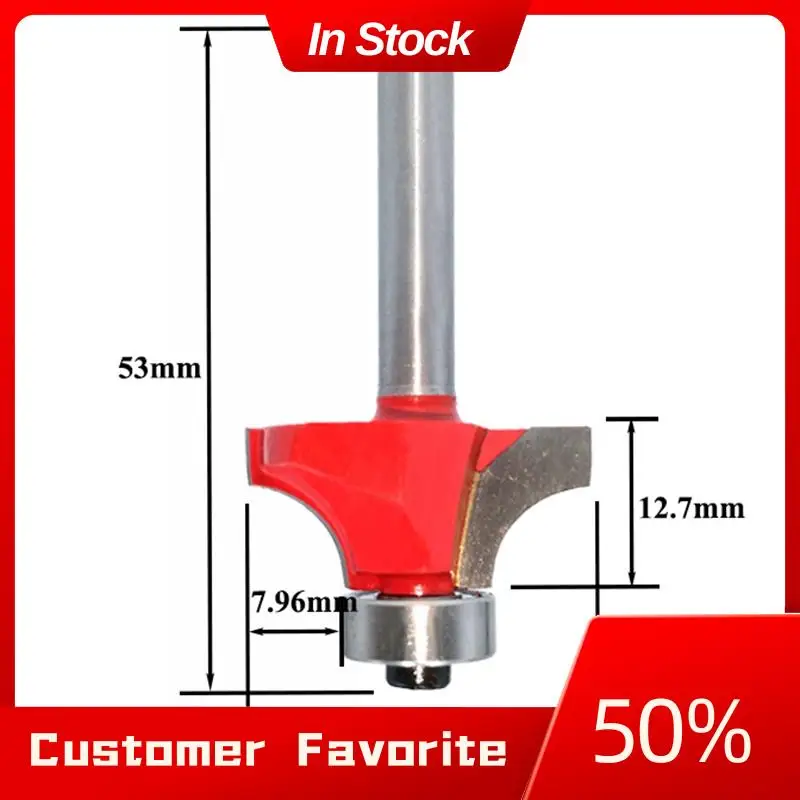 AT03 Top 5Pcs 6Mm Shank Corner Round Over Router Bit With Bearing Cleaning Flush Milling Cutter For Wood Woodworking Tool
AT03 Top 5Pcs 6Mm Shank Corner Round Over Router Bit With Bearing Cleaning Flush Milling Cutter For Wood Woodworking Tool