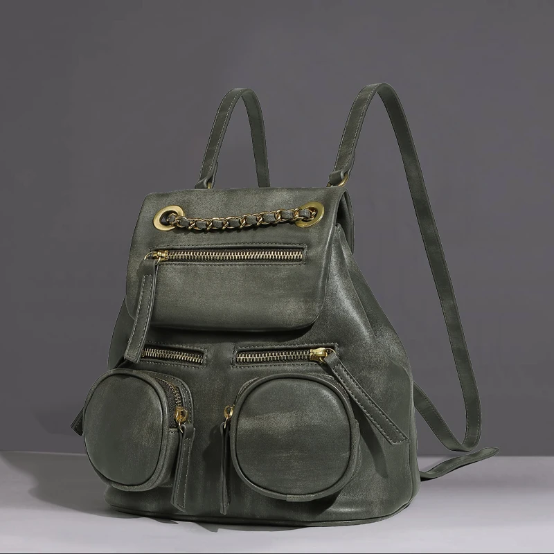 Moto & Biker High Quality Backpacks For Women Luxury Designer Handbags And Purse 2023 New In PU Multiple Pockets Korean Shoulder
Moto & Biker High Quality Backpacks For Women Luxury Designer Handbags And Purse 2023 New In PU Multiple Pockets Korean Shoulder