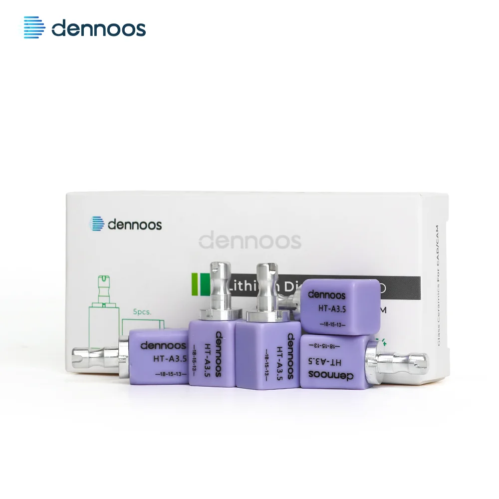 5 pcs/box Dental Lab Teeth Lithium Disilicate CAD CAM Blocks Chairside Glass-Ceramic Blocks Sirona System
5 pcs/box Dental Lab Teeth Lithium Disilicate CAD CAM Blocks Chairside Glass-Ceramic Blocks Sirona System