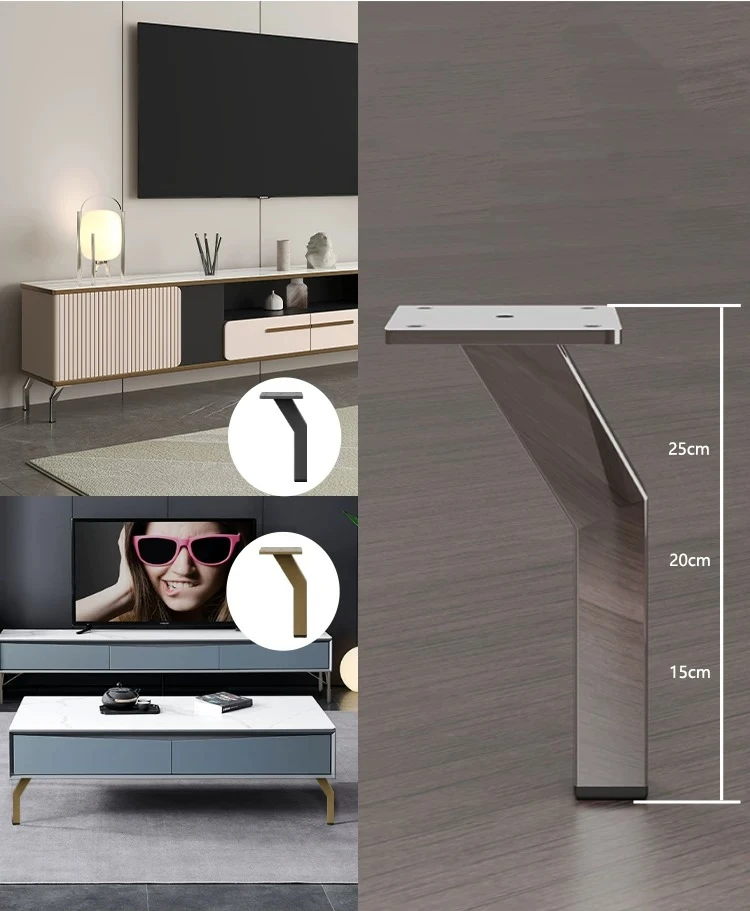 Luxury Furniture Support Legs, Sofa Legs, Coffee Table Legs Bathroom Cabinets, Headboard Legs, Stainless Steel Metal Legs
Luxury Furniture Support Legs, Sofa Legs, Coffee Table Legs Bathroom Cabinets, Headboard Legs, Stainless Steel Metal Legs