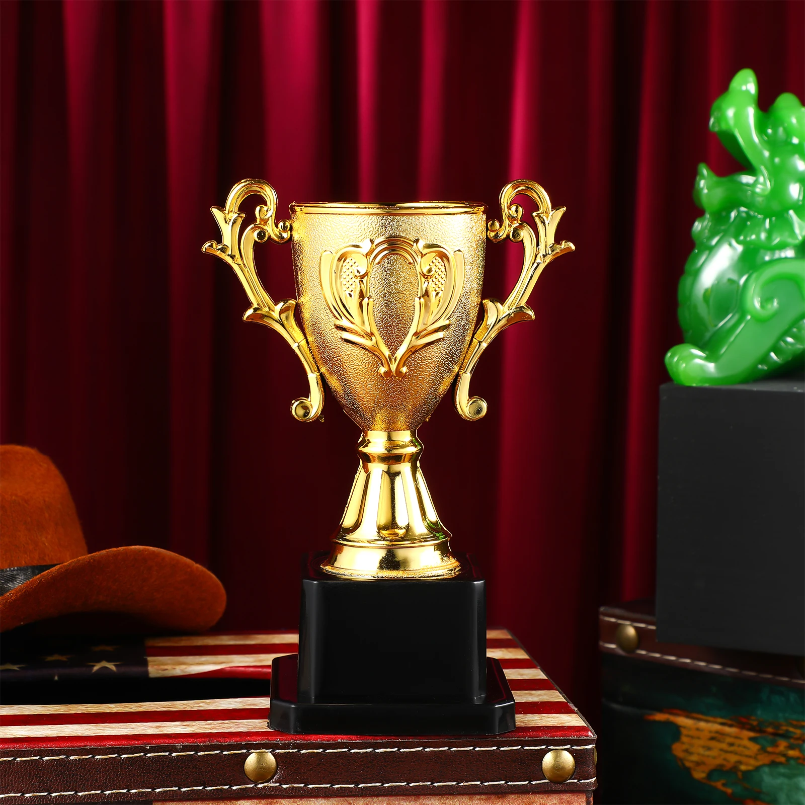 Children's Trophy for Soccer Football Plastic Award Kids Game Reward Sports Day Gymnastics Competition Winner Prize Plastic
Children's Trophy for Soccer Football Plastic Award Kids Game Reward Sports Day Gymnastics Competition Winner Prize Plastic