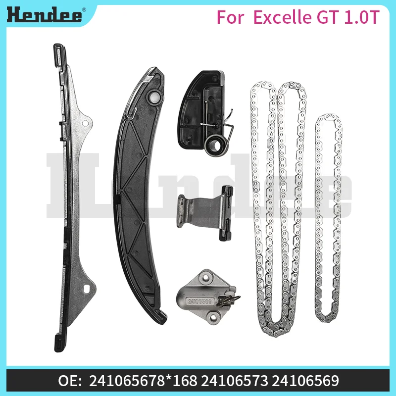 For Excelle GT 1.0T Timing Chain Kit,Automotive Parts OE:241065678*168,241065787*70,24106569,24106573,24106571,24106576
For Excelle GT 1.0T Timing Chain Kit,Automotive Parts OE:241065678*168,241065787*70,24106569,24106573,24106571,24106576