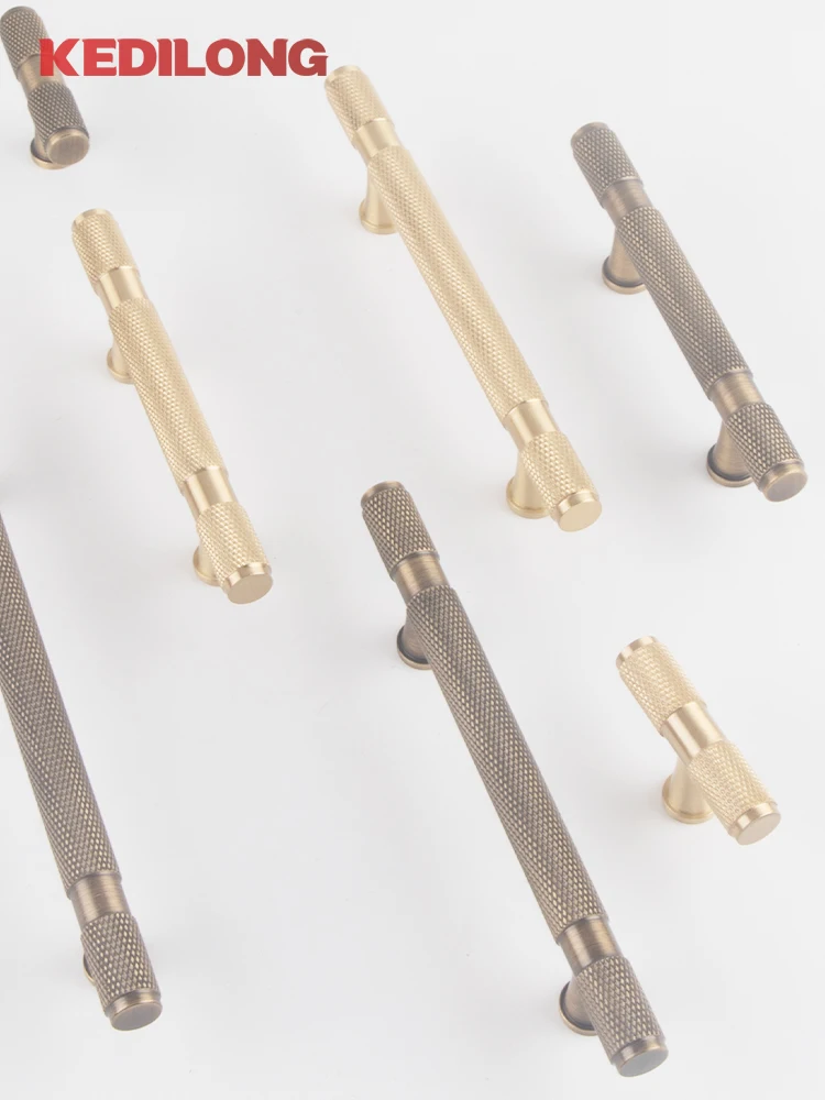 KEDLO Brass Diamond Cut Cross Knurl Pattern Cabinet Knob Pull T-Bar Lengthened 500mm Drawer Handle
KEDLO Brass Diamond Cut Cross Knurl Pattern Cabinet Knob Pull T-Bar Lengthened 500mm Drawer Handle