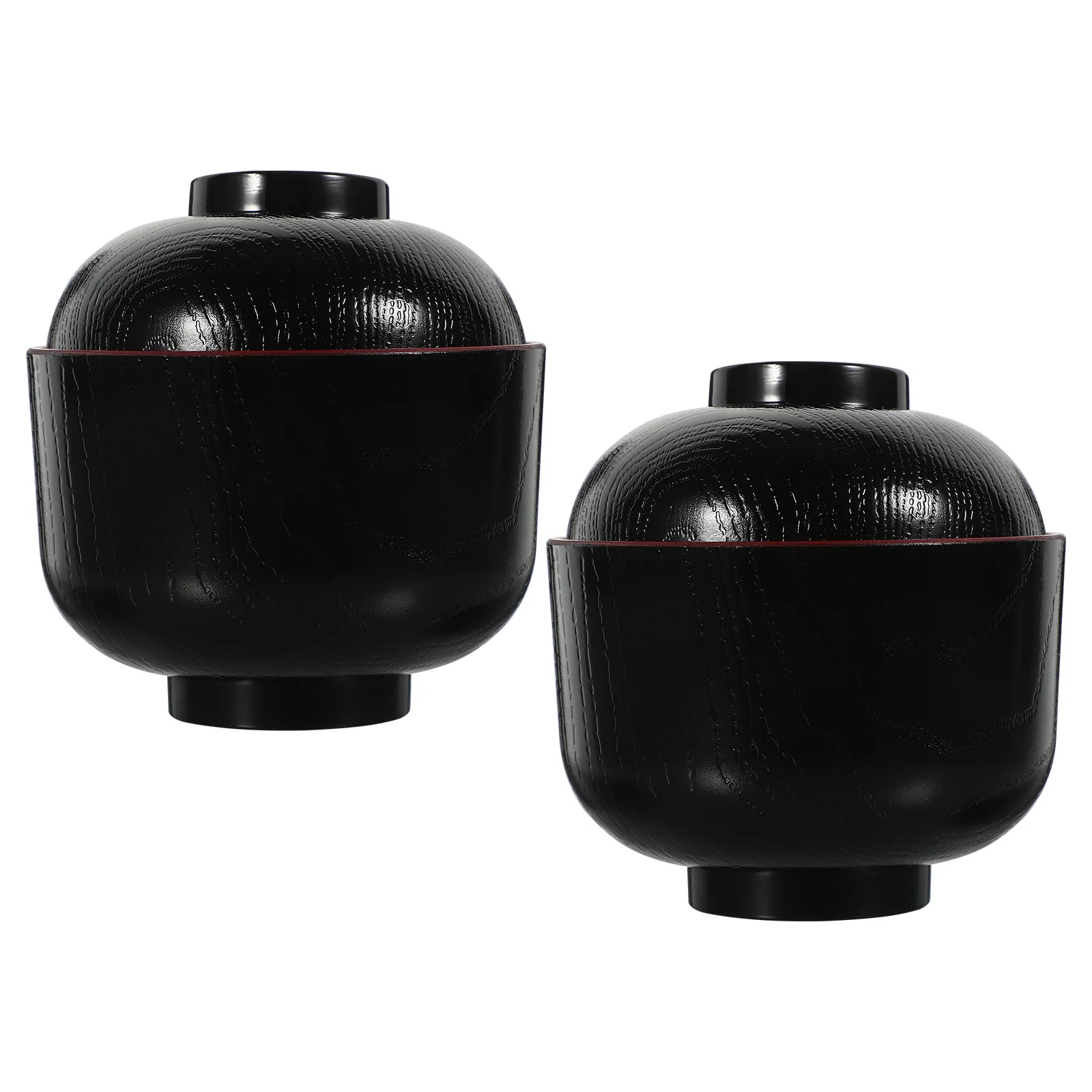 2Pcs Japanese Style Small Bowl with Lid Miso Soup Rice Serving Bowl Textured Grip for Salad Appetizer Dishwasher Safe
2Pcs Japanese Style Small Bowl with Lid Miso Soup Rice Serving Bowl Textured Grip for Salad Appetizer Dishwasher Safe