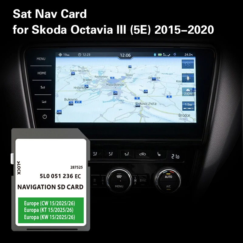 for Skoda Octavia from 2015-2020 Car SD Card EU Map Navigation SAT Nav 32GB MIB2
for Skoda Octavia from 2015-2020 Car SD Card EU Map Navigation SAT Nav 32GB MIB2