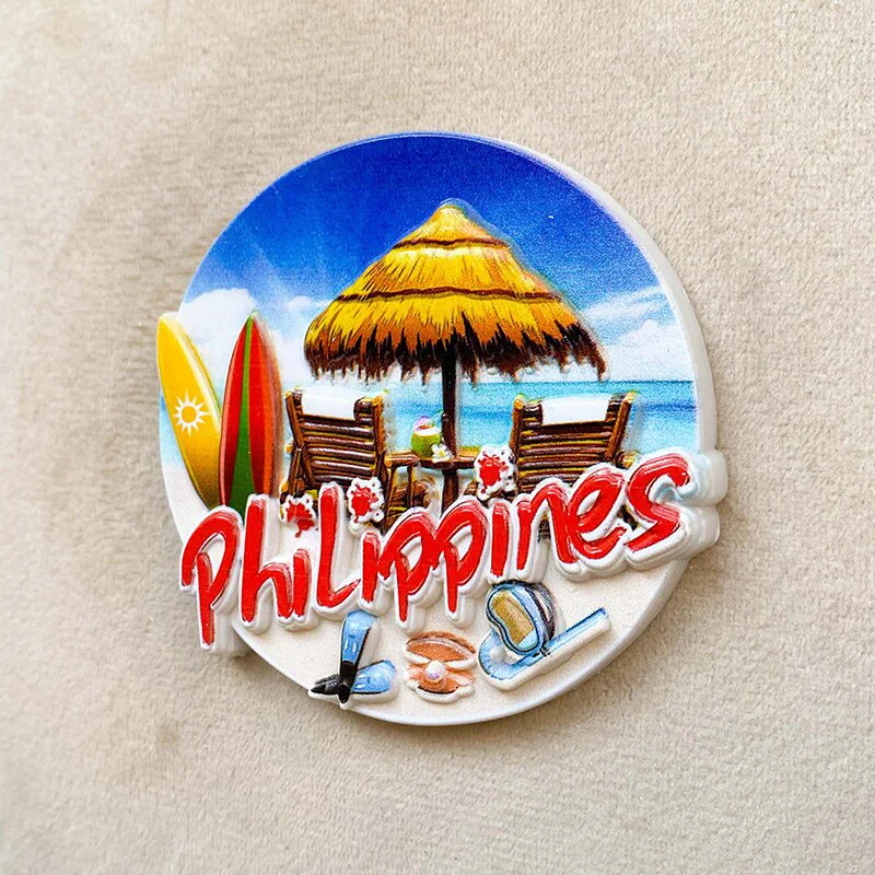 3D Resin Refrigerator Magnet - Philippine Beach Scenery Souvenir with Strong Magnet
3D Resin Refrigerator Magnet - Philippine Beach Scenery Souvenir with Strong Magnet