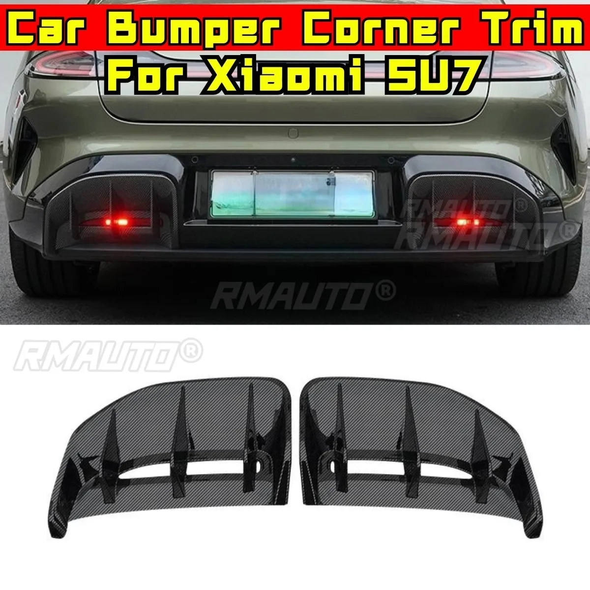 Car Rear Bumper Splitter Diffuser Spoiler Body Kit For Xiaomi Su7 Bumper Protector Corner Trim Car Accessories Tunning Part
Car Rear Bumper Splitter Diffuser Spoiler Body Kit For Xiaomi Su7 Bumper Protector Corner Trim Car Accessories Tunning Part
