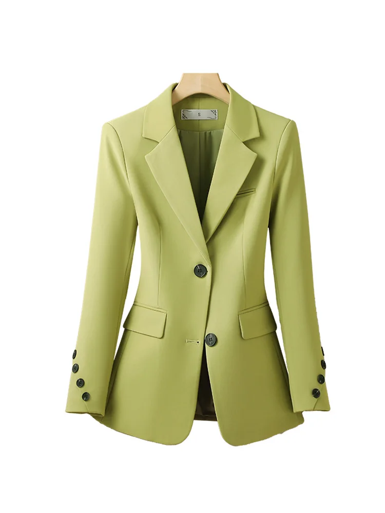 New Arrival Fashion Office Ladies Blazer Coat Women Pink Green Black Female Business Work Wear Formal Jacket For Autumn Winter
New Arrival Fashion Office Ladies Blazer Coat Women Pink Green Black Female Business Work Wear Formal Jacket For Autumn Winter