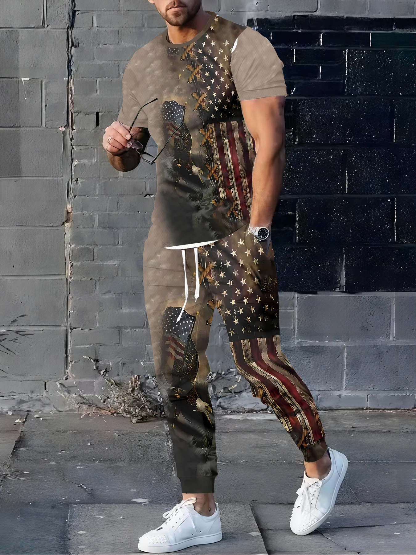 2026 Summer Men's Suit with 3D Printed Pattern Breathable and Lightweight Casual Roller Skating Hip-Hop Men's Clothing
2026 Summer Men's Suit with 3D Printed Pattern Breathable and Lightweight Casual Roller Skating Hip-Hop Men's Clothing