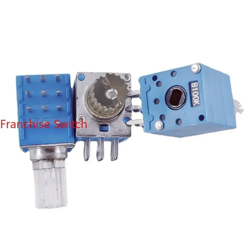 10PCSHigh-quality R09 Type 4 B100K12 Foot 10 Floral Axis Precision Potentiometer Plastic Handle.
10PCSHigh-quality R09 Type 4 B100K12 Foot 10 Floral Axis Precision Potentiometer Plastic Handle.