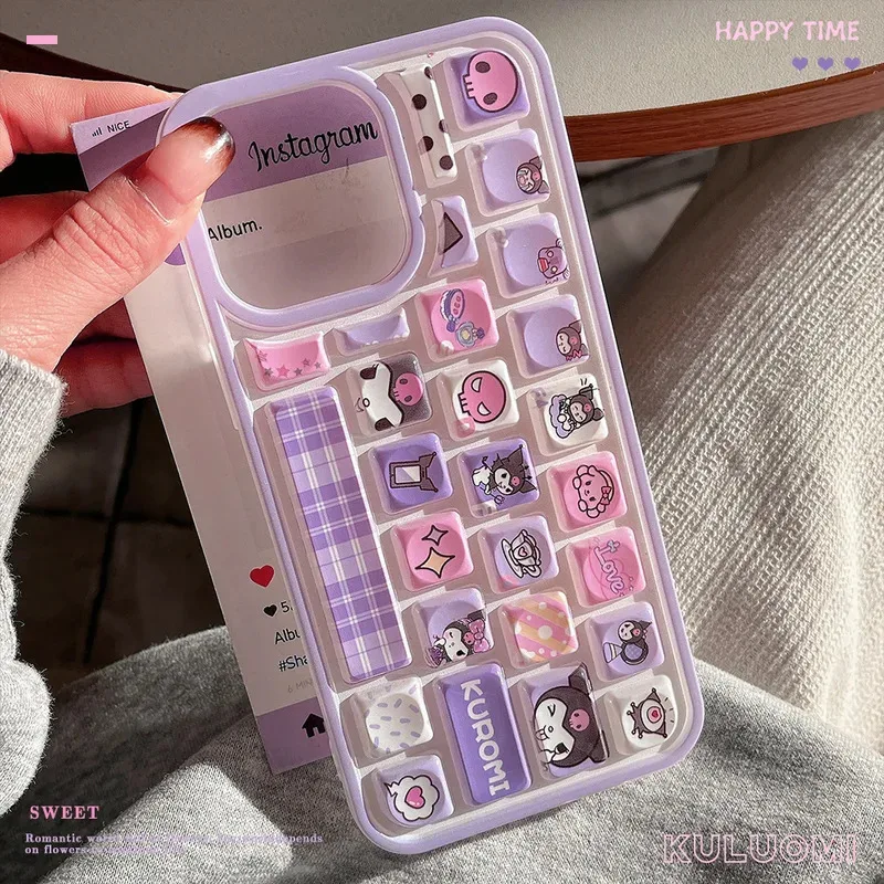Kawaii мультфильм KUROMI Hello Kitty Purin 3D клавиатура для iphone 15 PRO MAX 14 13 12 11 16 pro Полностью закрытый 16 Plus мягкий корпус
Kawaii мультфильм KUROMI Hello Kitty Purin 3D клавиатура для iphone 15 PRO MAX 14 13 12 11 16 pro Полностью закрытый 16 Plus мягкий корпус