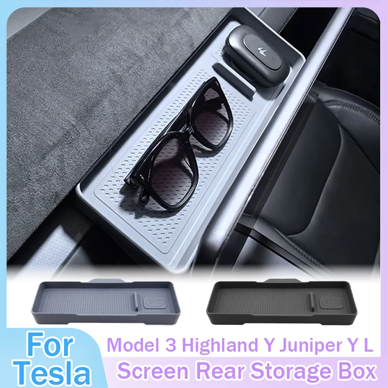 Screen Rear Storage Box For Tesla Model 3 Highland Model Y Juniper Model Y L 2026 ETC Bracket Storage Box Car Accessories New
Screen Rear Storage Box For Tesla Model 3 Highland Model Y Juniper Model Y L 2026 ETC Bracket Storage Box Car Accessories New