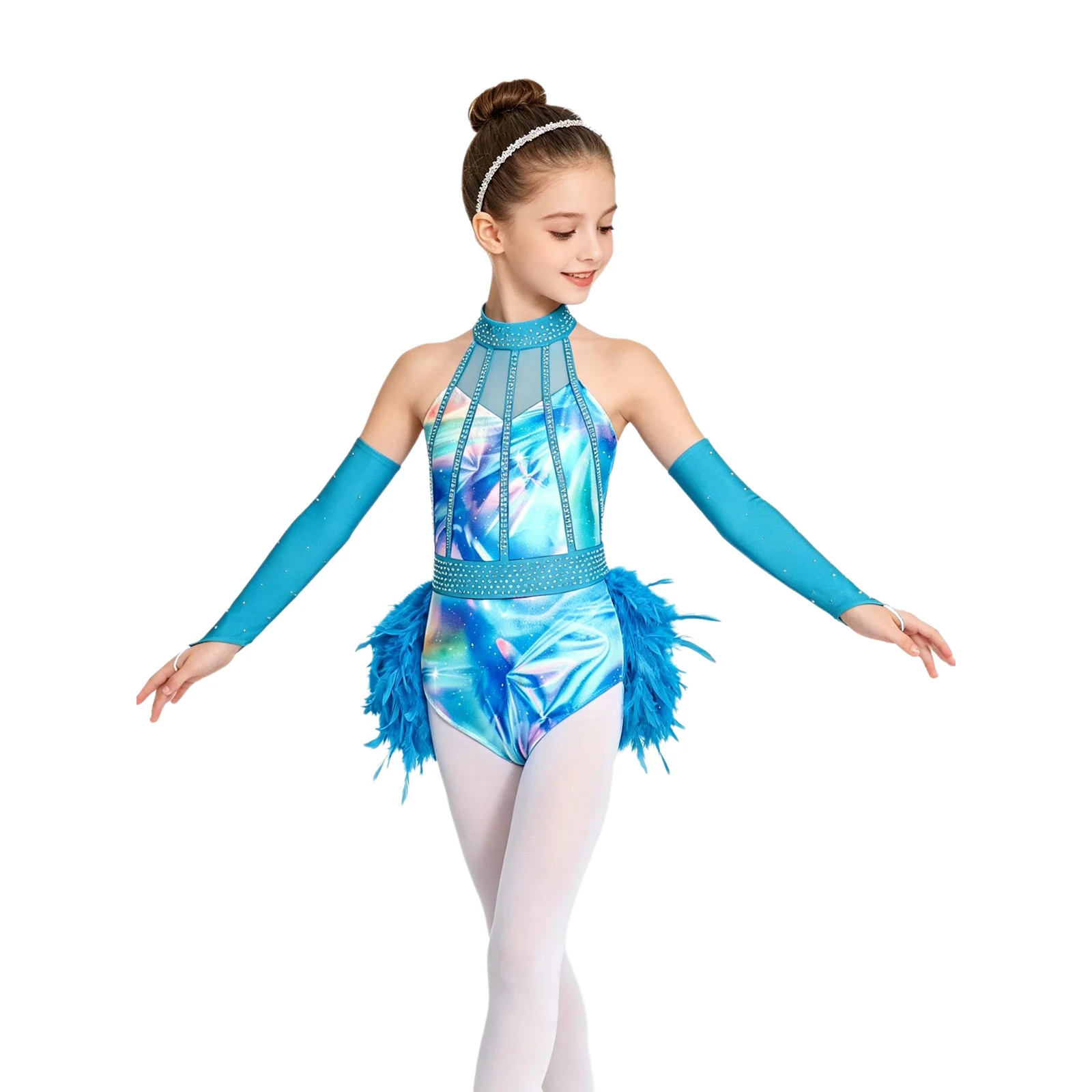 Kids Girls Jazz Ballet Dance Bodysuit Halter Neck Sparkling Rhinestones Long Sleeve Gymnastics Figure Skating Jumpsuit
Kids Girls Jazz Ballet Dance Bodysuit Halter Neck Sparkling Rhinestones Long Sleeve Gymnastics Figure Skating Jumpsuit