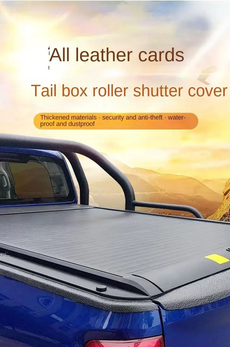 Factory wholesale Pickup Waterproof Roller Blind Manual Retractable Aluminum Trunk Top Ford
Factory wholesale Pickup Waterproof Roller Blind Manual Retractable Aluminum Trunk Top Ford