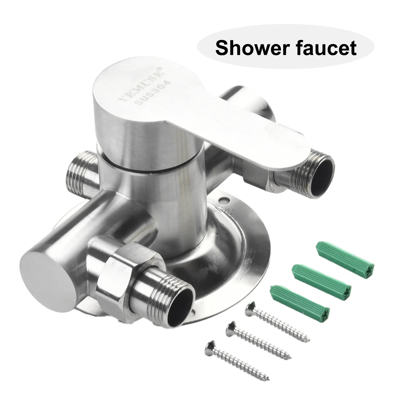 Accessories Faucet 1pcs 304 Stainless Steel Bathroom Ceramic Valve Double Holes Mixer Valve Double Type Brand New
Accessories Faucet 1pcs 304 Stainless Steel Bathroom Ceramic Valve Double Holes Mixer Valve Double Type Brand New
