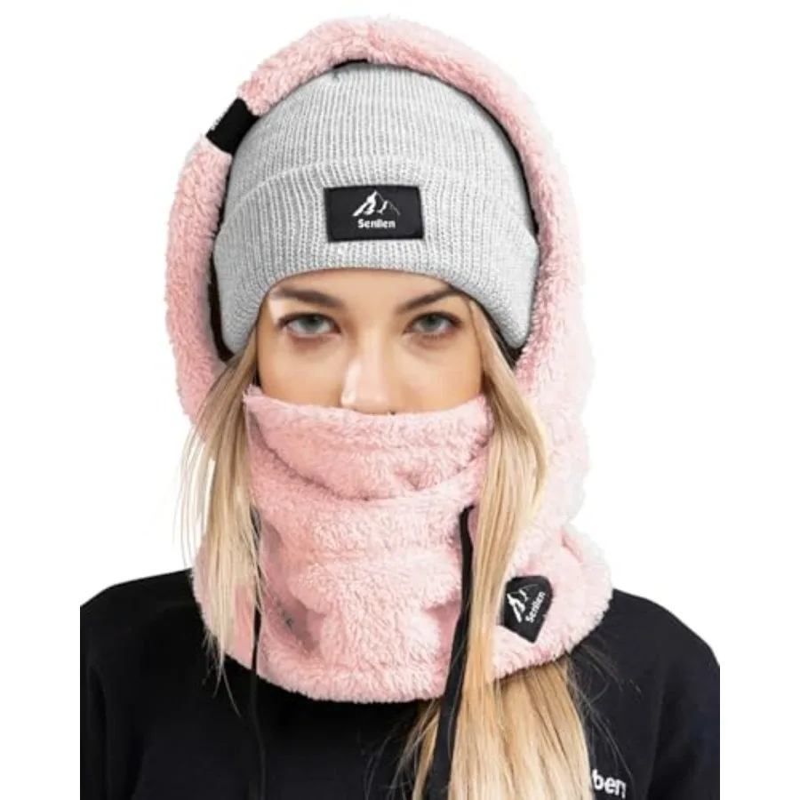 Senllen Balaclava Cold Weather Fleece Windproof Ski Mask Winter Breathable Thermal Face Mask Neck Warmer Scarf Helmet Hood
Senllen Balaclava Cold Weather Fleece Windproof Ski Mask Winter Breathable Thermal Face Mask Neck Warmer Scarf Helmet Hood