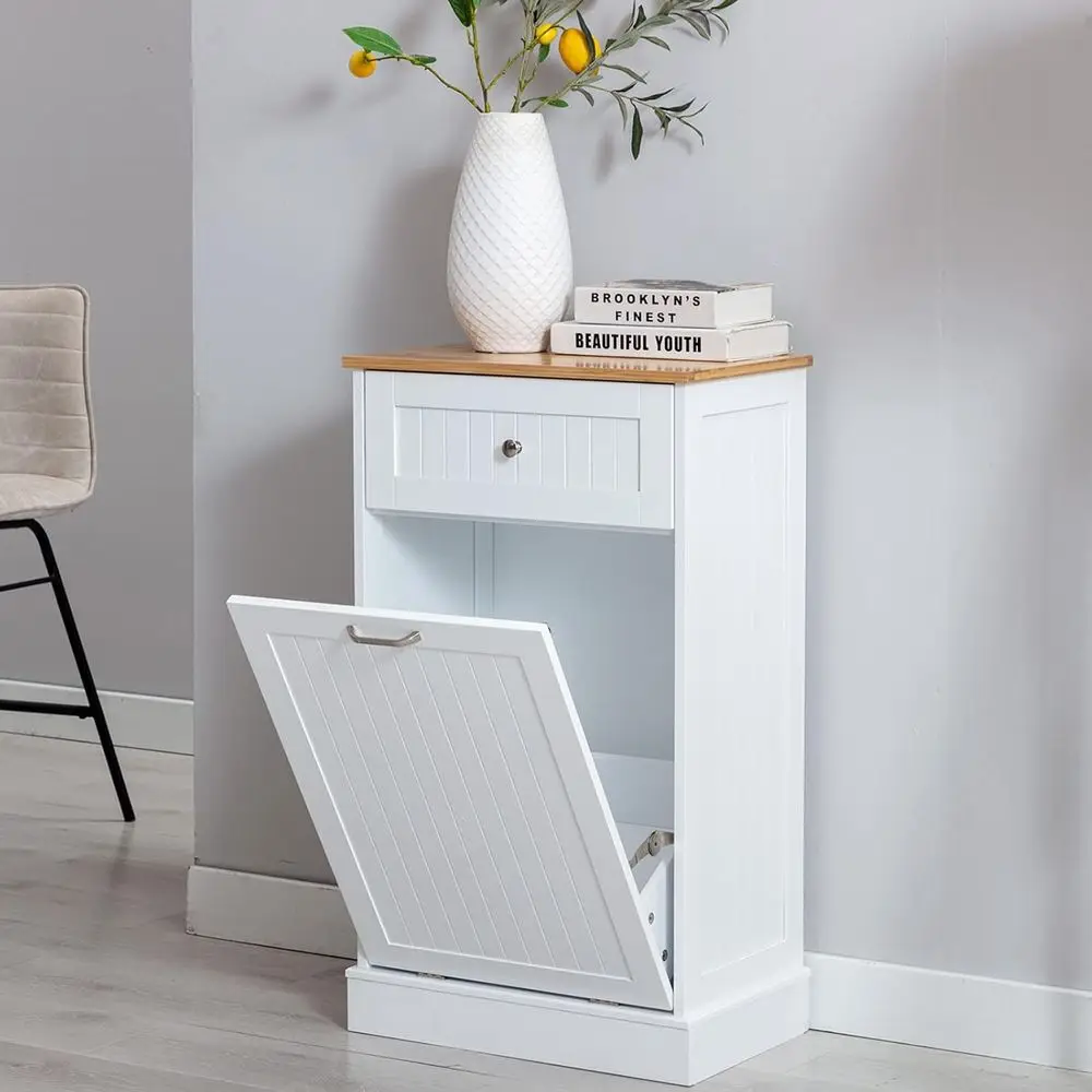 Out Trash Cabinet, reestanding Wooden Kitchen Trash Recycling Cabinet with Der & Removable Cutting Board, Dog Proo Trash Can Cab
Out Trash Cabinet, reestanding Wooden Kitchen Trash Recycling Cabinet with Der & Removable Cutting Board, Dog Proo Trash Can Cab