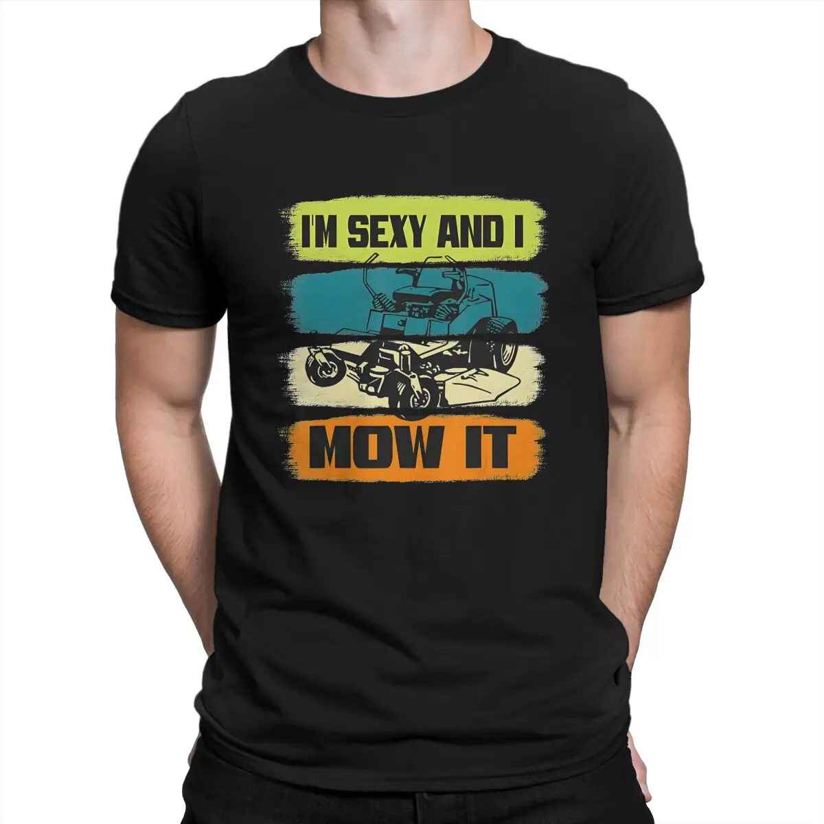Men's T-Shirt Im Sexy And I Mow It Outfit Grass Lawn Mower Casual Cotton Tee Shirt Short Sleeve Lawn Mower T Shirts
Men's T-Shirt Im Sexy And I Mow It Outfit Grass Lawn Mower Casual Cotton Tee Shirt Short Sleeve Lawn Mower T Shirts