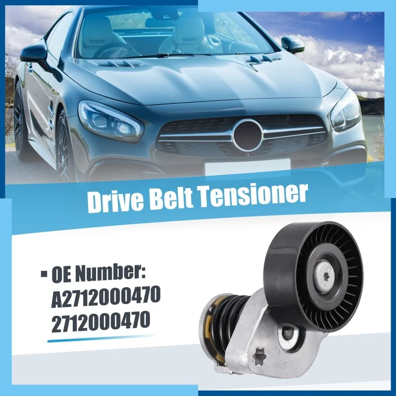 Belt Tensioner Pulley Assembly A2712000470 for Mercedes-Benz C250 R172 SLK250 12-15 E250 W204 SLK200 271 200 04 70
Belt Tensioner Pulley Assembly A2712000470 for Mercedes-Benz C250 R172 SLK250 12-15 E250 W204 SLK200 271 200 04 70