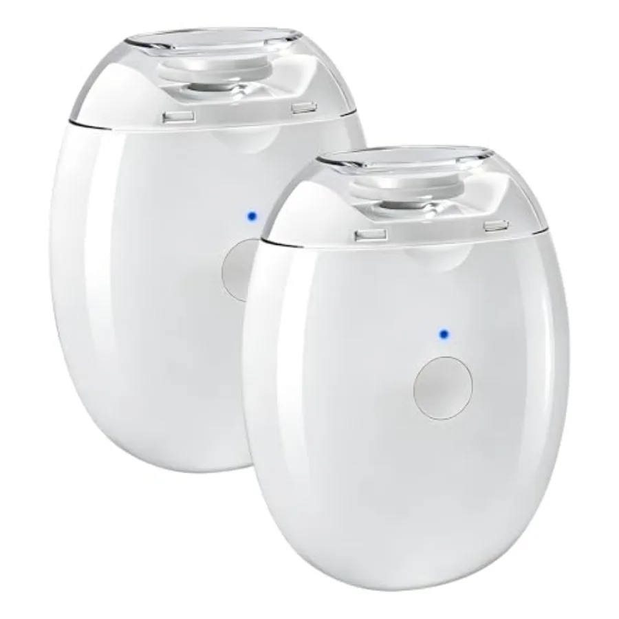 2Pcs Electric Automatic Nail Clipper for Seniors, Universal Automatic Fingernail Grinder, with LED Light and 3 Speeds, Silent P
2Pcs Electric Automatic Nail Clipper for Seniors, Universal Automatic Fingernail Grinder, with LED Light and 3 Speeds, Silent P
