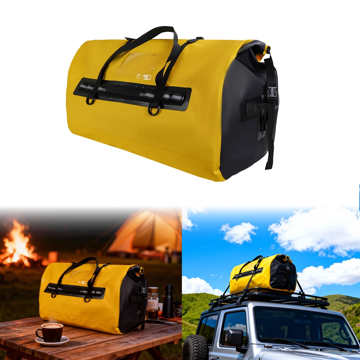 40L 66L 130L 150L Motorcycle Waterproof Tail Bags Back Seat Bags Cycling Camping Travel Bag Car Roof Luggage Storage Pack
40L 66L 130L 150L Motorcycle Waterproof Tail Bags Back Seat Bags Cycling Camping Travel Bag Car Roof Luggage Storage Pack