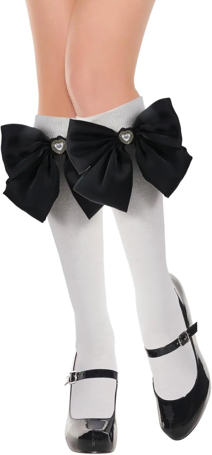 Knee High Socks with Bow for Women Girls,Cute Satin bows stockings ,Soft Novelty Long socks with Bow,Knee High Ruffle Socks
Knee High Socks with Bow for Women Girls,Cute Satin bows stockings ,Soft Novelty Long socks with Bow,Knee High Ruffle Socks