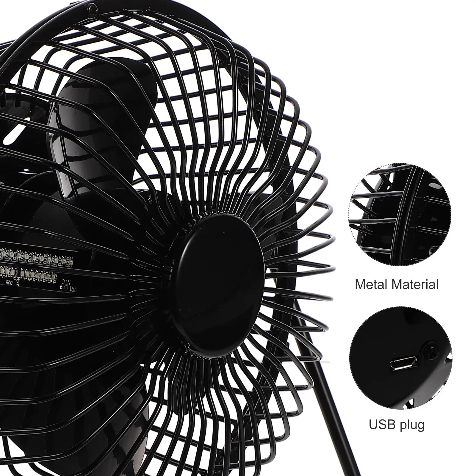 USB Temperature Fan Mini Clock LED Desk Portable Personal Cooling Fans Travel Home Office Use 360 Rotation Frame
USB Temperature Fan Mini Clock LED Desk Portable Personal Cooling Fans Travel Home Office Use 360 Rotation Frame