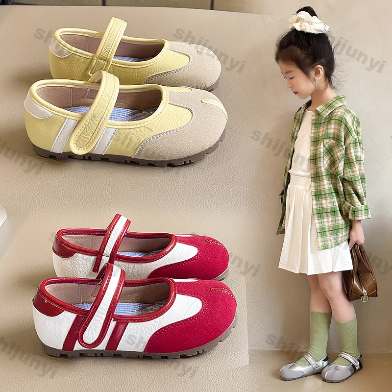 Girl Children Comfort Soft Sole Shallow Mary Jane Shoes Spring New Lightweight Non Slip Casual Flats Fashion Kids Princess Shoes
Girl Children Comfort Soft Sole Shallow Mary Jane Shoes Spring New Lightweight Non Slip Casual Flats Fashion Kids Princess Shoes