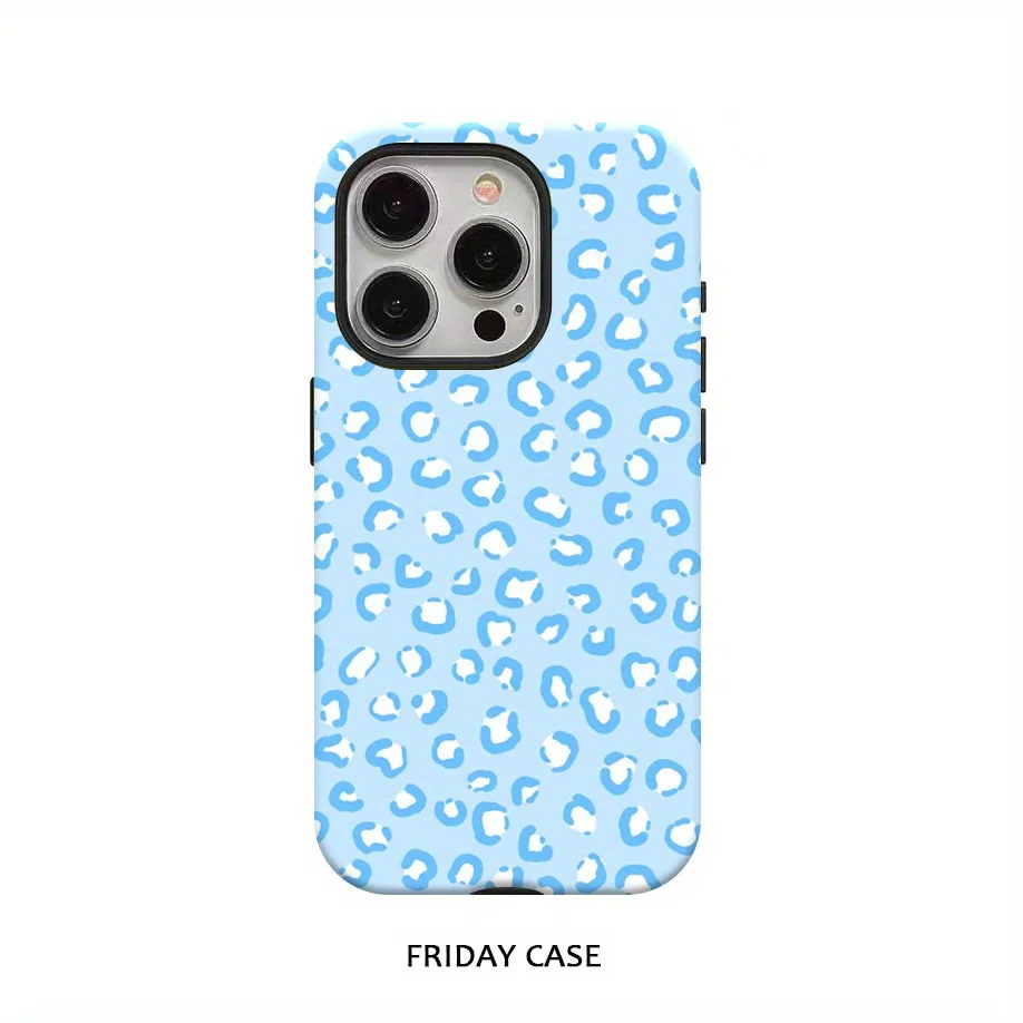 Phone Case for iPhone 16 15 14 13 12 11 X XS XR XSMAX 7 8 Pro Max Plus Luxury Blue Leopard Print Fashio Double-layer Back Cover
Phone Case for iPhone 16 15 14 13 12 11 X XS XR XSMAX 7 8 Pro Max Plus Luxury Blue Leopard Print Fashio Double-layer Back Cover