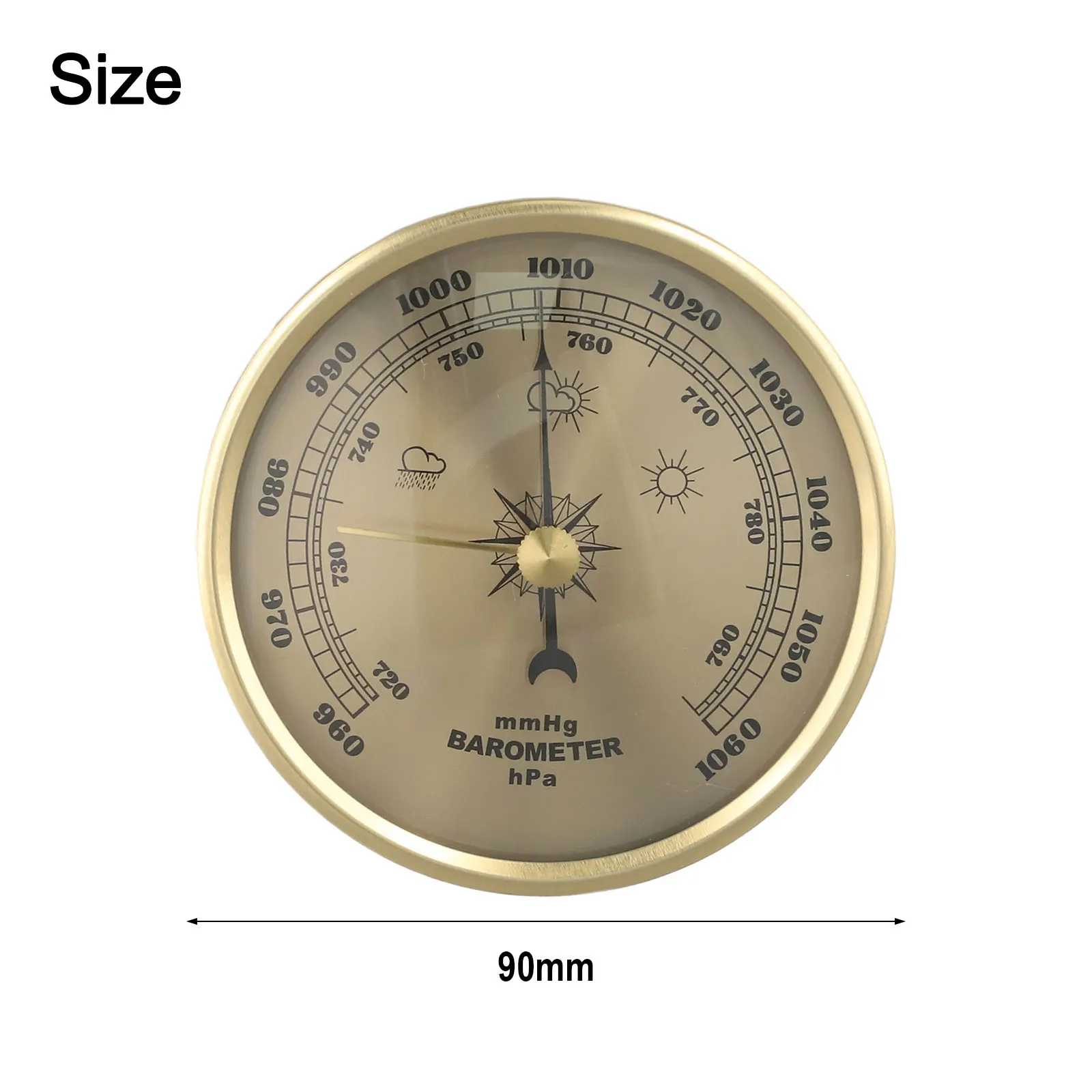 Sleek Dial Type Barometer with Thermometer Hygrometer Weather Station Accurate Weather Forecaster Lightweight and
Sleek Dial Type Barometer with Thermometer Hygrometer Weather Station Accurate Weather Forecaster Lightweight and
