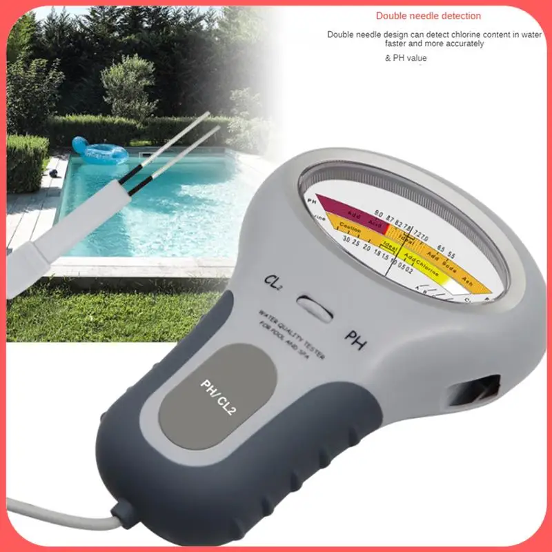 AA89-1 PCS ABS 2 In 1 PH Chlorine Meter Chlorine Tester CL2 Measuring For Pool Aquarium
AA89-1 PCS ABS 2 In 1 PH Chlorine Meter Chlorine Tester CL2 Measuring For Pool Aquarium