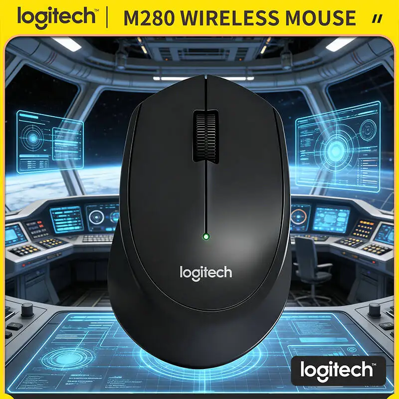 Logitech M280 Wireless Optical Mouse 2.4GHz Stable Link 1000 DPI 18-Month Battery for Laptop PC Office
Logitech M280 Wireless Optical Mouse 2.4GHz Stable Link 1000 DPI 18-Month Battery for Laptop PC Office