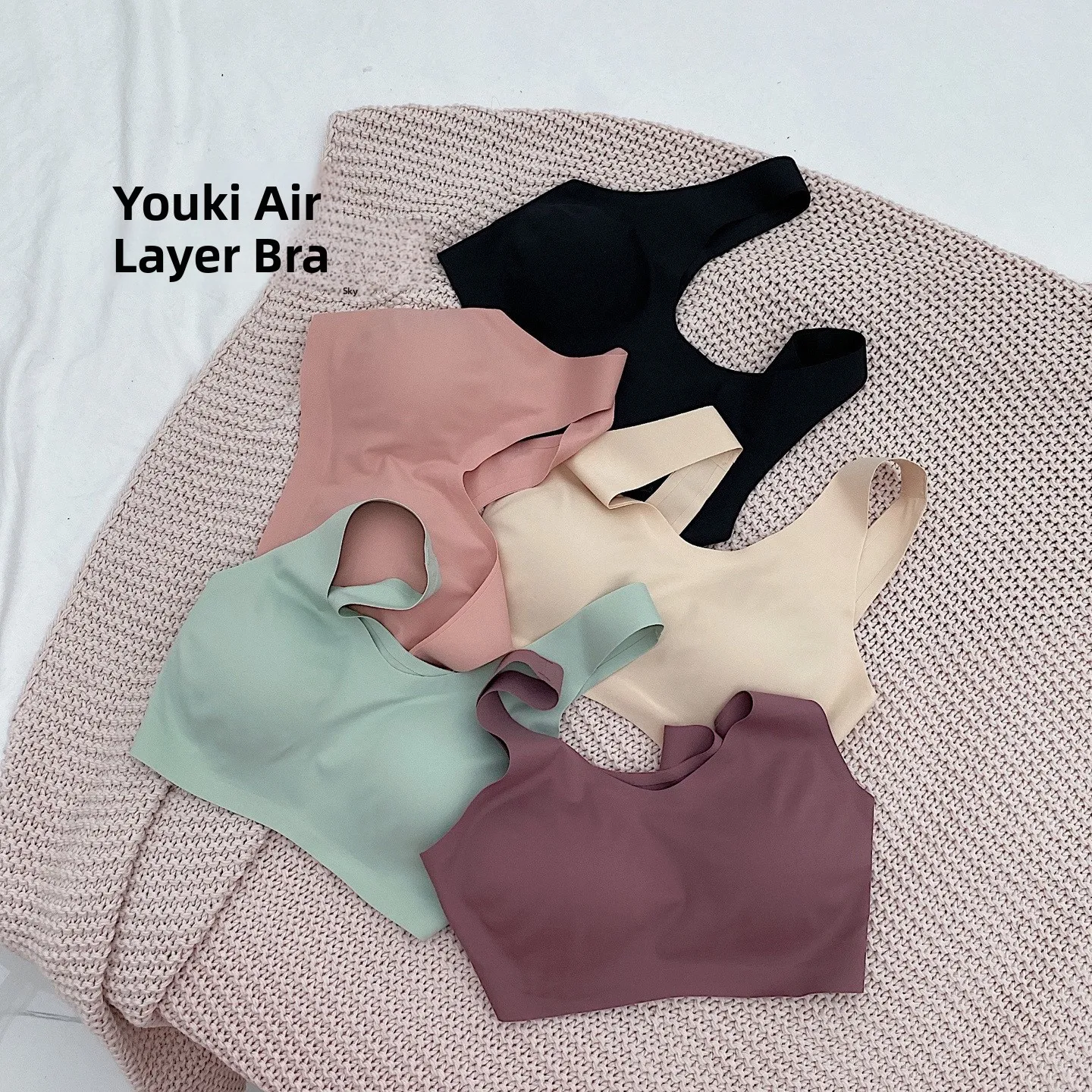 Air Layer Sports Sleep Bra Women's Gathered Steel Ring Free Comfortable Underwear Korean Style Home Clothes
Air Layer Sports Sleep Bra Women's Gathered Steel Ring Free Comfortable Underwear Korean Style Home Clothes