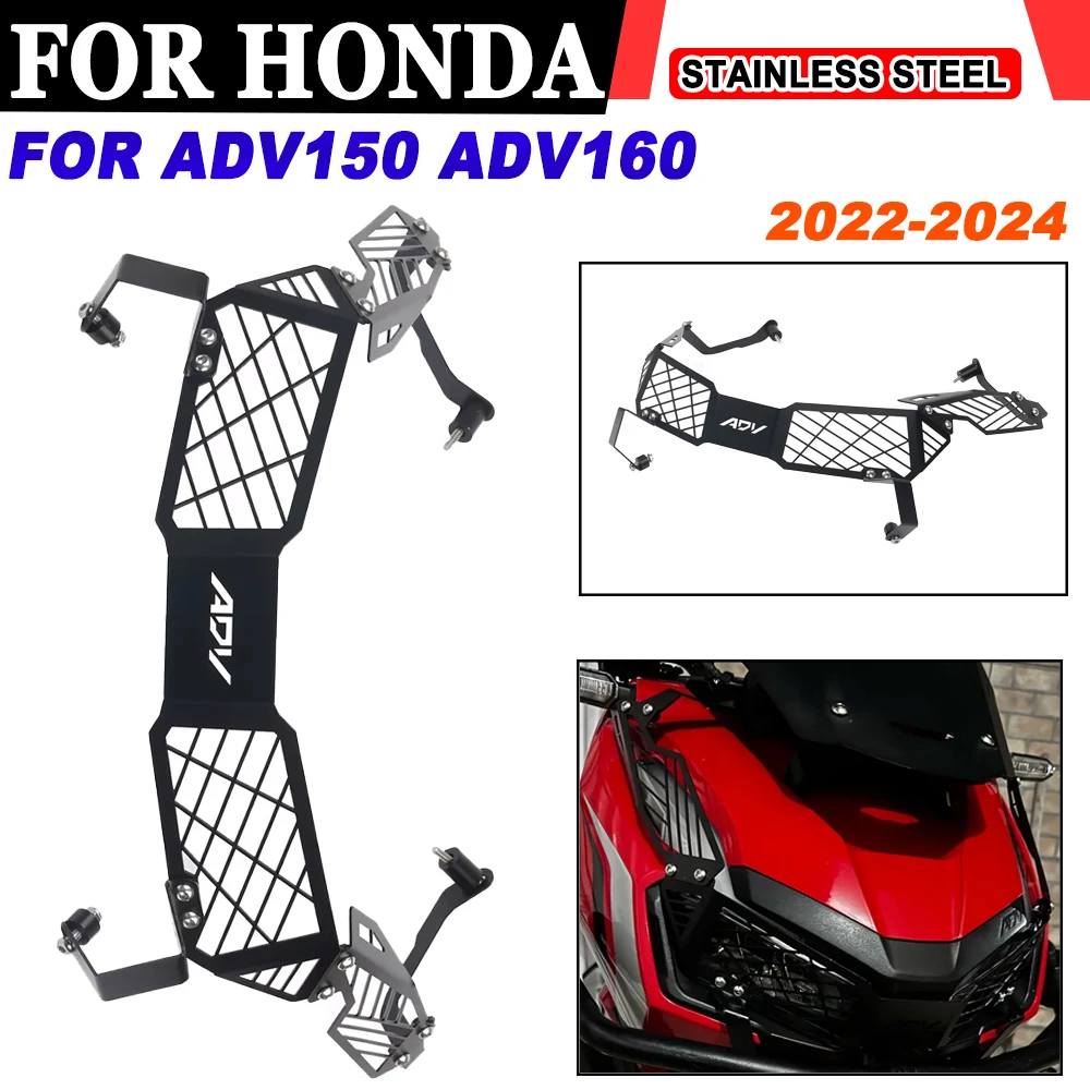 Motorcycle Headlamp Protection Grille Guard Cover Replacement Parts For Honda ADV150 ADV160 2022 2023 2024
Motorcycle Headlamp Protection Grille Guard Cover Replacement Parts For Honda ADV150 ADV160 2022 2023 2024