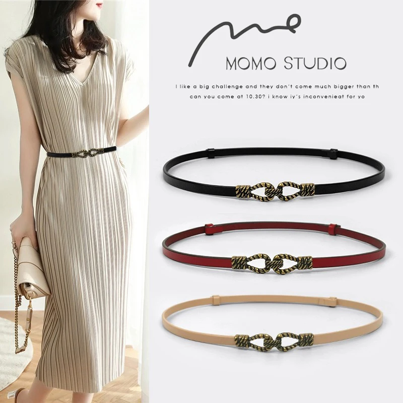 New Adjustable Genuine Leather Belt for Women's Fashion Versatile Decoration Suit with Retro Buckle Cow Belt for Women's Dress
New Adjustable Genuine Leather Belt for Women's Fashion Versatile Decoration Suit with Retro Buckle Cow Belt for Women's Dress