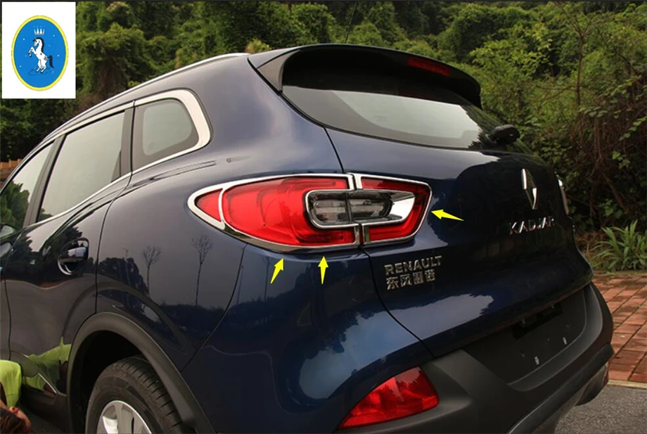 Yimaautotrims Auto Accessory Rear Tail Trunk Lights Lamp Cover Trim 4 PCS / Set For Renault Kadjar 2016 2017 2018 ABS
Yimaautotrims Auto Accessory Rear Tail Trunk Lights Lamp Cover Trim 4 PCS / Set For Renault Kadjar 2016 2017 2018 ABS
