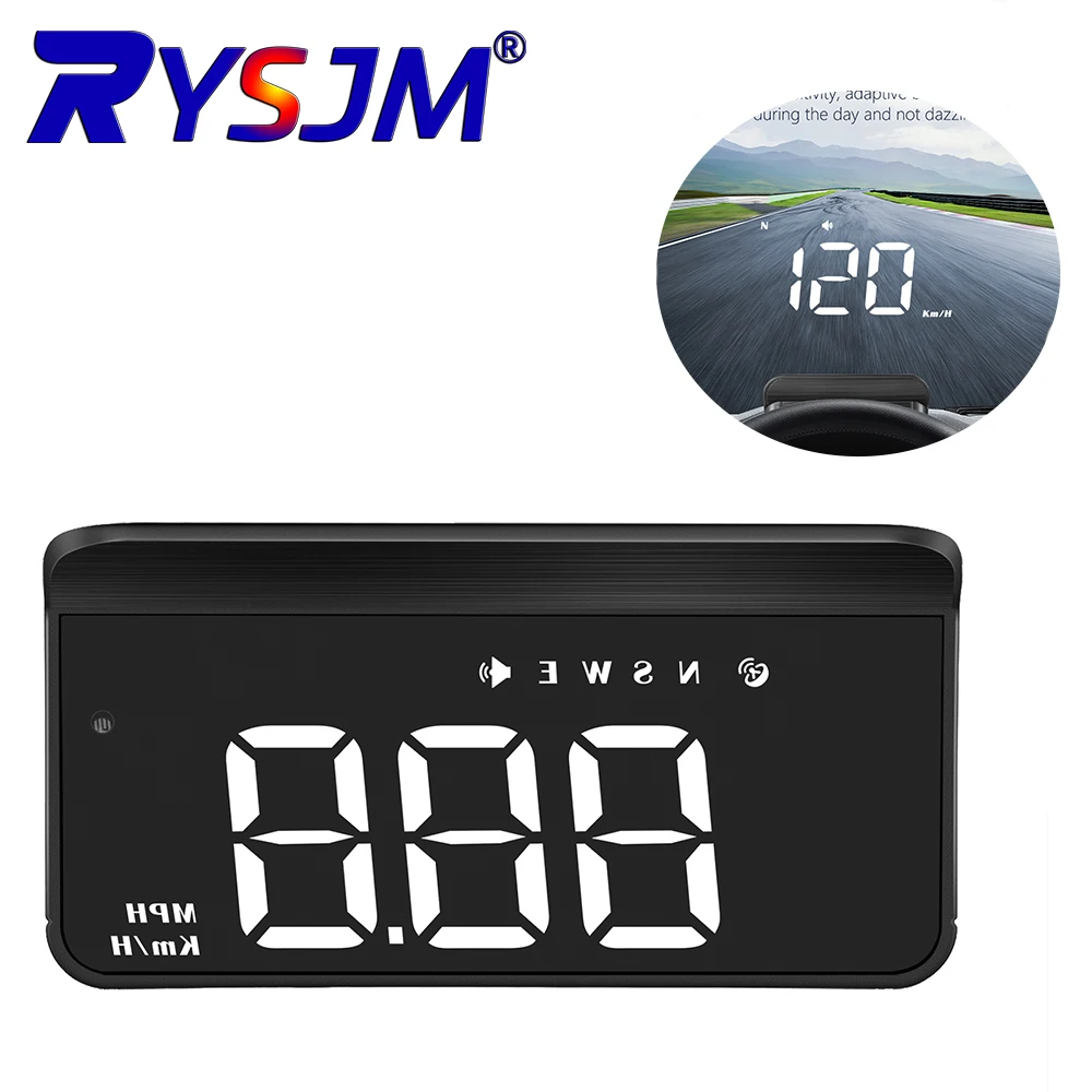 Автомобильная сигнализация M1 GPS HUD: Автомобильный дисплей-спидометр на лобовое стекло с LED-индикацией скорости, GPS-навигацией и компасом
Автомобильная сигнализация M1 GPS HUD: Автомобильный дисплей-спидометр на лобовое стекло с LED-индикацией скорости, GPS-навигацией и компасом