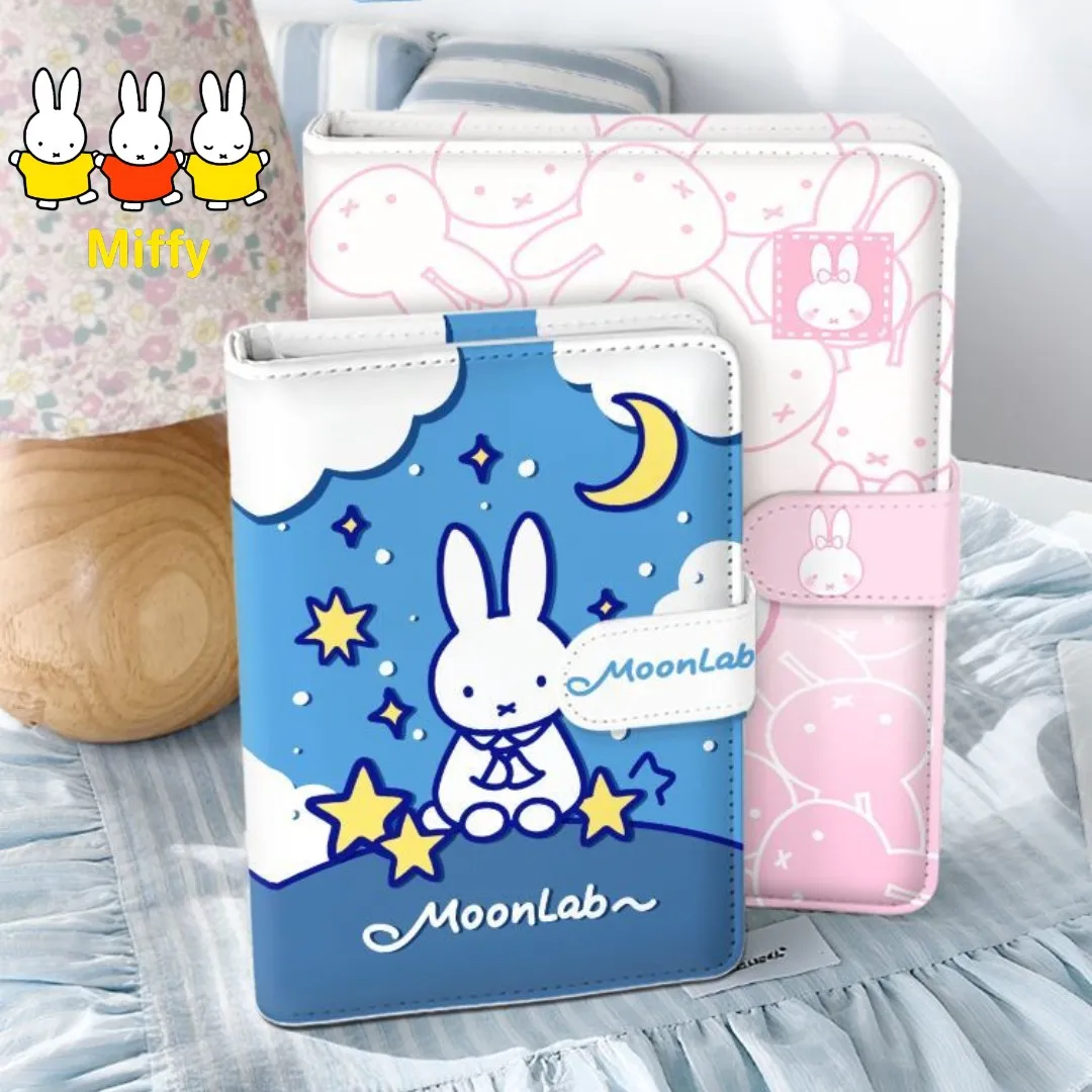 Kawaii Miffy Rabbit A6A5 Pink Miffy Notebook Loose-leaf Notebook Shell Notepad Magnetic Buckle Soft Leather Cute Ins Diary
Kawaii Miffy Rabbit A6A5 Pink Miffy Notebook Loose-leaf Notebook Shell Notepad Magnetic Buckle Soft Leather Cute Ins Diary