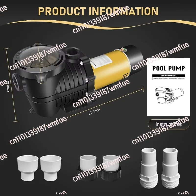 Энергосберегающий самовсасывающий басейн мощностью 0,0 л.с. для поверхностных/поверхностных бассейнов, двухскоростной, 6600 галлонов в час, с адаптером 1,25 дюйма 1,5 дюйма 2,0 дюйма.
Энергосберегающий самовсасывающий басейн мощностью 0,0 л.с. для поверхностных/поверхностных бассейнов, двухскоростной, 6600 галлонов в час, с адаптером 1,25 дюйма 1,5 дюйма 2,0 дюйма.