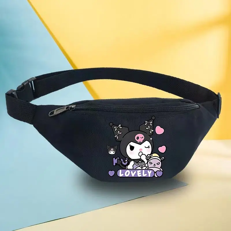New Sanrio Anime Cartoon Kuromi Innovative Waist Bag Men Women Love Crossbody Waist Bag Suitable for Running Mobile Phone Wallet
New Sanrio Anime Cartoon Kuromi Innovative Waist Bag Men Women Love Crossbody Waist Bag Suitable for Running Mobile Phone Wallet
